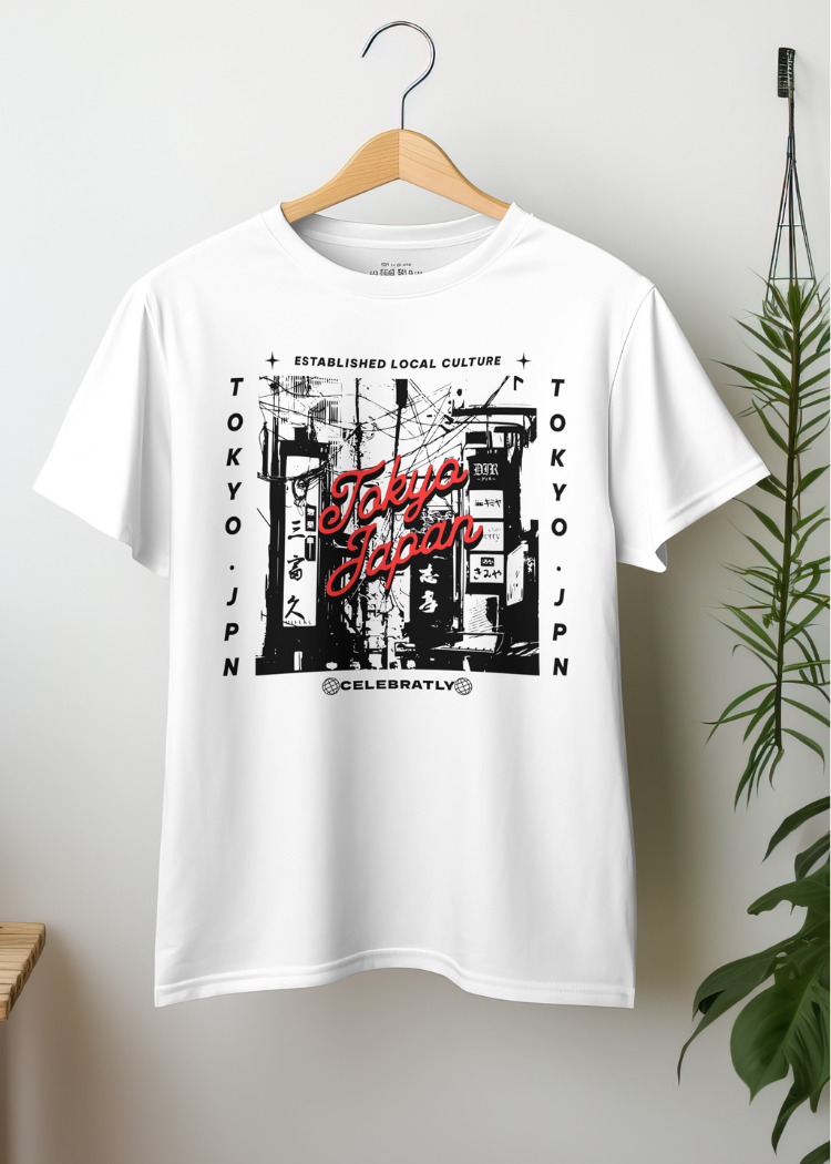 Tokyo Japan Street Style Graphic T-Shirt