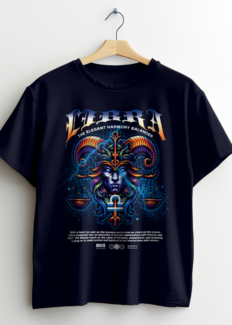 Tokyo Japan Street Style Graphic T-Shirt   Description: Zodiac Libra Graphic T-Shirt