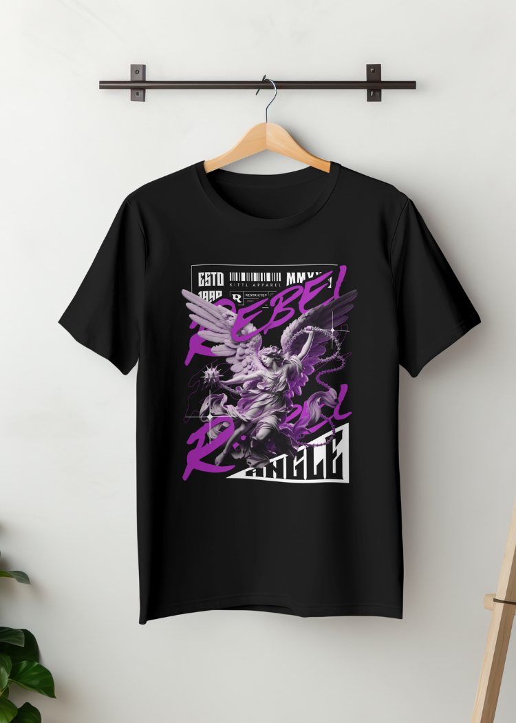 Rebel Angel Graphic T-Shirt